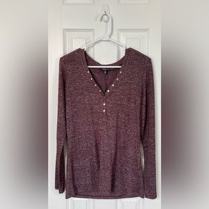 NWT Dynamite Long Sleeve Bodycon Tunique with Snaps